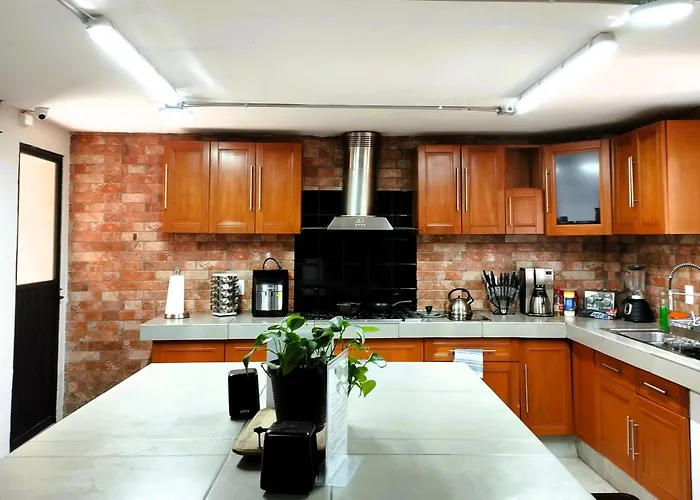 R09 Corner At Itesm Cem Full Services, Shared-kitchen, Fridge ,laundry, Smart Tv, Parking, Balcony Mexico City
