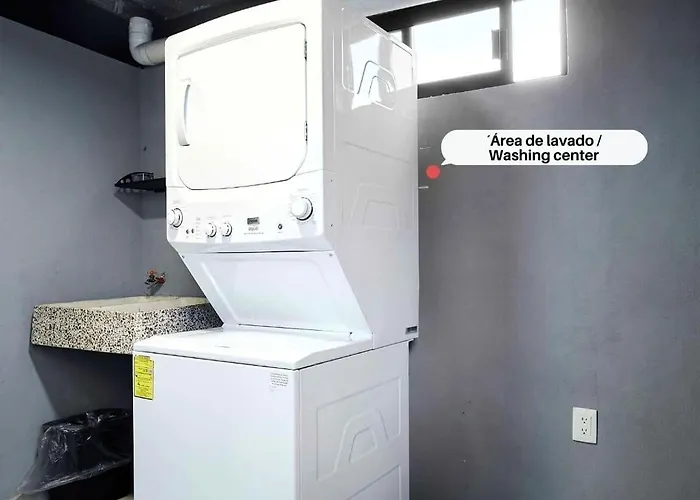 R09 Corner At Itesm Cem Full Services, Shared-kitchen, Fridge ,laundry, Smart Tv, Parking, Balcony Apartment *